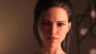 Animated honey with a priceless, firm booty is getting fucked after giving a titjob to her lover