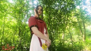 Aerith se fait baiser avant de partir en mission - Amateur Rouge Passion