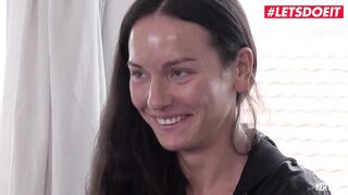 HerLimit - Nataly Gold Sexually Concupiscent Russian Brunette hair Hair Rough Anal Bang With BBC - LETSDOEIT