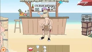 my very first movie scene - Fucker Stud (beach)