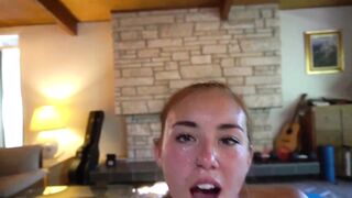 Brandi Braids is moaning during the time that her pussy is leaking from pleasure during sex with her ex