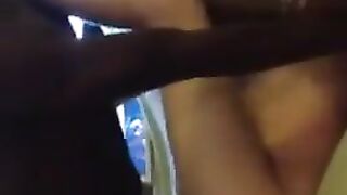 Cute skinny girlfriend shared with black friend