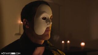 Shared Hotwife Piper Cox Screws a Stranger at Halloween Party