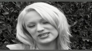 Skinny blonde with natural tits, Shyla Stylez is geting group-banged next to the swimming pool