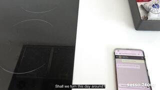 ITALIAN 147 cm MIDGET gets MY PENIS (Italian Porn) - SESSO-24ORE