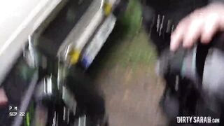 DIRTYSARAH - Huge Vaginal Prolapse In Dissolute Ambulance