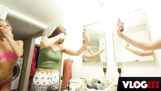 Busty Mother I'd Like To Screw, Slim Golden-Haired And Curvy Brunette hair Hair In Soaked Photoshoot