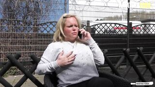 HAUSFRAUFICKEN - German BBW Wife Gets Her Wet Vagina Drilled - AMATEUREURO