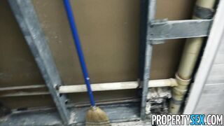 PropertySex Hawt Real Estate Agent Mackenzie Mace Motivates Handy Dude To Get The Job Done
