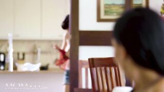 MOMMY.XXX Older Big ass Latin Babe Canela Skin sucking and eating vagina