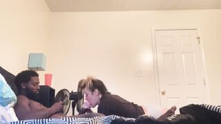 Blow Job and backshots multiple orgasms from bbc on plump booty