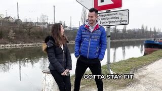 Risky PUBLIC Doggy Screw - I Was Very Horny And In Need For A Quick Screw - Mini Julia