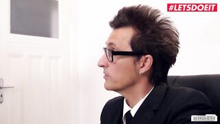 BUMSBUERO - Secretary Khadisha Lalin Gal Fucks Her Boss To Keep Him Happy - LETSDOEIT