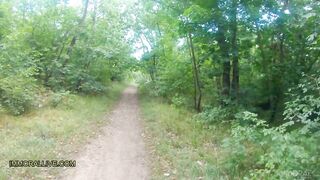 Dad & His Son Spy on Horny Sunbather - Big Booty Teen Gets Tag Teamed - Mia Rose Part 1 of 3