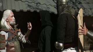 Busty golden-haired Dragon queen likes to have sex with random boyz, 'coz it excites her a lot