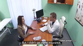 Doctor screwing horny big titties chick