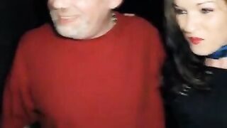 Lactating Stripper Floozy Fucks Entire Porn Theater!