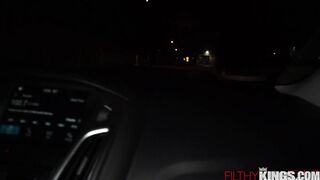 Picking Up a Hot White Gal Off the Streets To Take Back and Bang