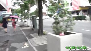 Skinny, Thai brunette, Barbie is determined to become a pornstar, ''coz she likes to have sex