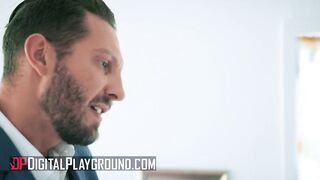 DigitalPlayground - Bored Housewife Mona Azar Translates Her Frustration In Daybed With Quinton James