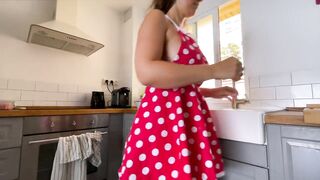 That Chap couldn't resist my body while I was cooking