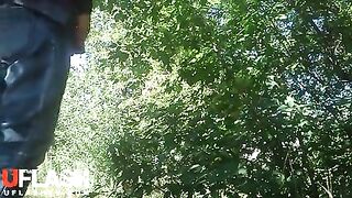 Outdoor Dickflash for 2 Teens