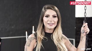 HERLIMIT - Big Tits MILF Lily Veroni Takes Rough Deepthroat And Anal From Gigantic BWC