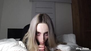 Night penis hunter got a load of cum in her mouth - Anny Walker