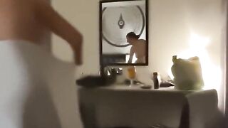 Mama and step son share hotel room shecgets exposed