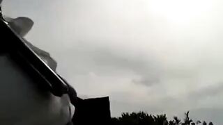 Dickflash - In front of two ladies