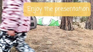 Camping with mommy and her boyfriend