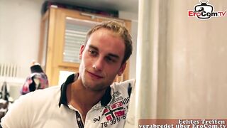 EROCOM.TV - GERMAN SHORT HAIR MODEL MILF FUCK IN SHOPPING CENTER