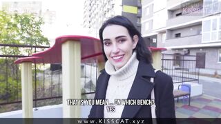 Russian Student Bangs in Booty near University in advance of Lessons ???? PUBLIC ANAL ????