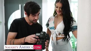 NaughtyAmerica: Co-ed honey, Ryan Reid, is ready to fuck her friend's brother on PornHD