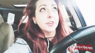 Wearing Sex Toy in Gas Station & Squirting in Car Porn Vids - Tube8