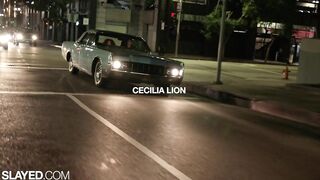 SLAYED - Dom Scarlit straps Celia in for a wild ride