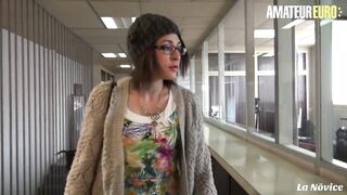 LANOVICE - French Amateur Starts Her Day With A Dose Of Anal Sex - AMATEUREURO