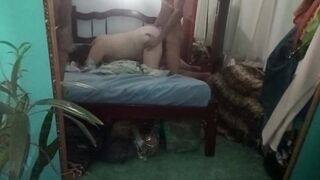 Woman cheats on husband after leaving the club and colleague films everything