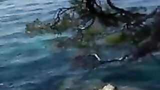 Dong out by gf on beach ( no flash )