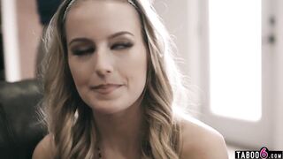 Massive tits therapist has lesbian sex with two teen clients