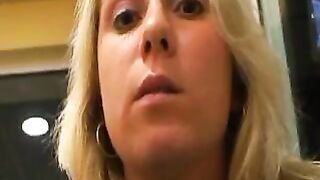 German Couple at Burger King