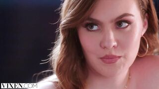 VIXEN Freya & her boss mix business & pleasure on work voyage