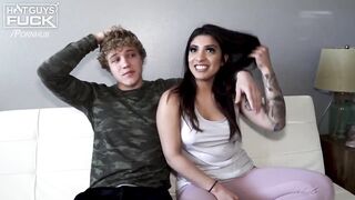 Jessica's Thicc Latin Sweetheart Booty Makes Asher Bust Early!