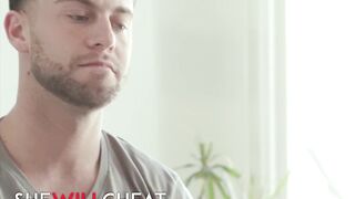 This Chick Will Cheat - Riley Steele Gets Facial From BFFs Boyfriend