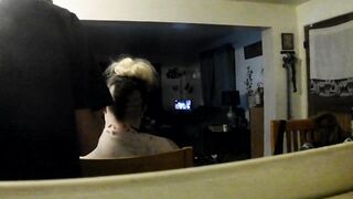 BBW headshave rear view