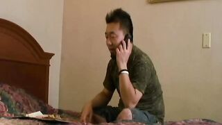 American woman and Japanese chap SEX