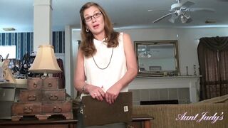 Aunt Judy's - 43yo Full Bush MILF Isabella is your New Secretary