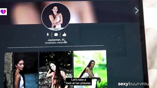 Dutch woman surprises husband with teen hotty: SASHA + CARMEN JOY (NETHERLANDS) - SEXYBUURVROUW