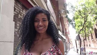 GERMAN SCOUT - FIT BIG SAGGY MELONS EBONY TINA FIRE - PICKUP AND ROUGH FUCK STREET CASTING