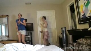 Mammy Catches 2 Sisters with Brother